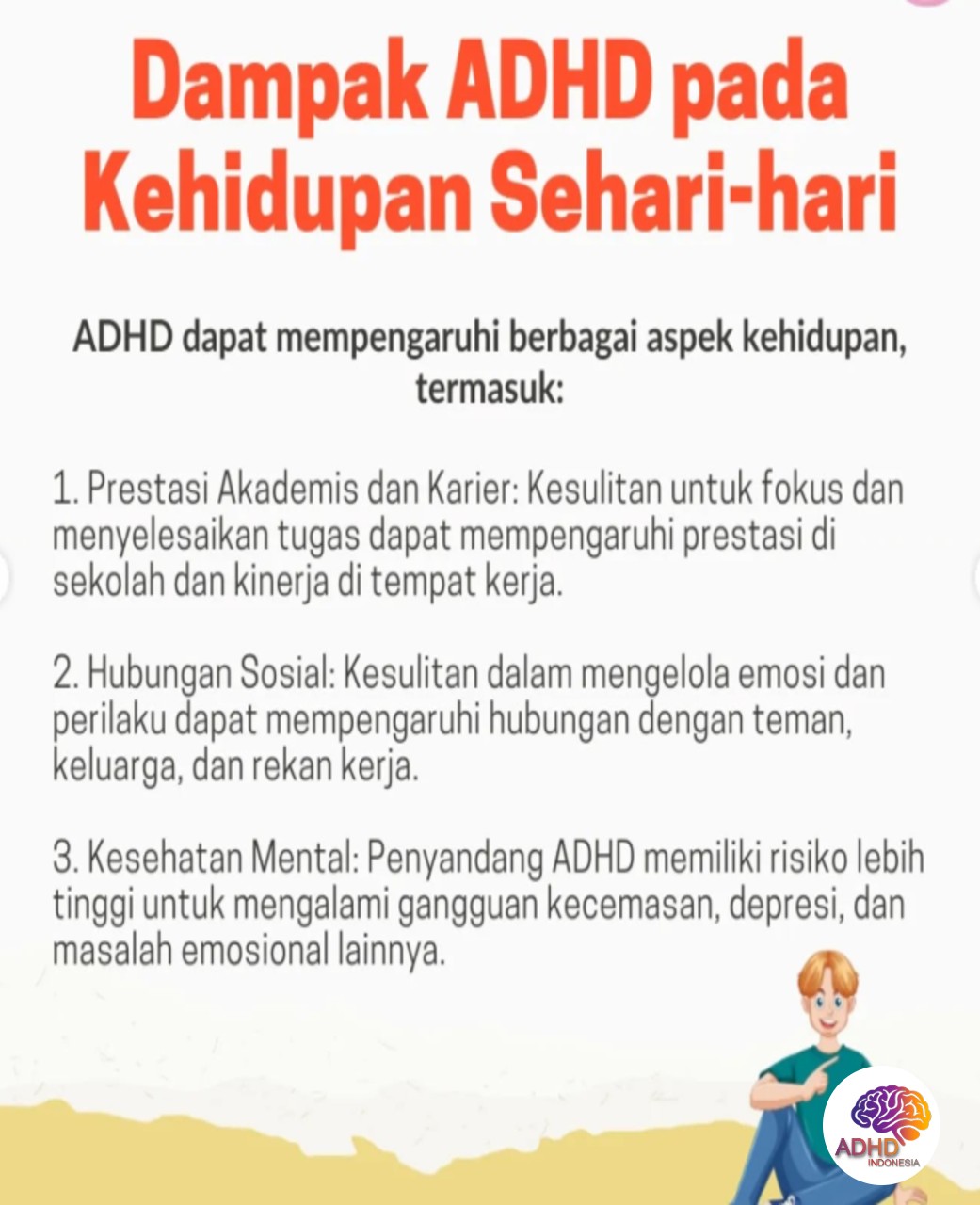 ADHD dan Hubungan Sosial Anak di Lingkungan Sekolah di Kabupaten Konawe Kepulauan