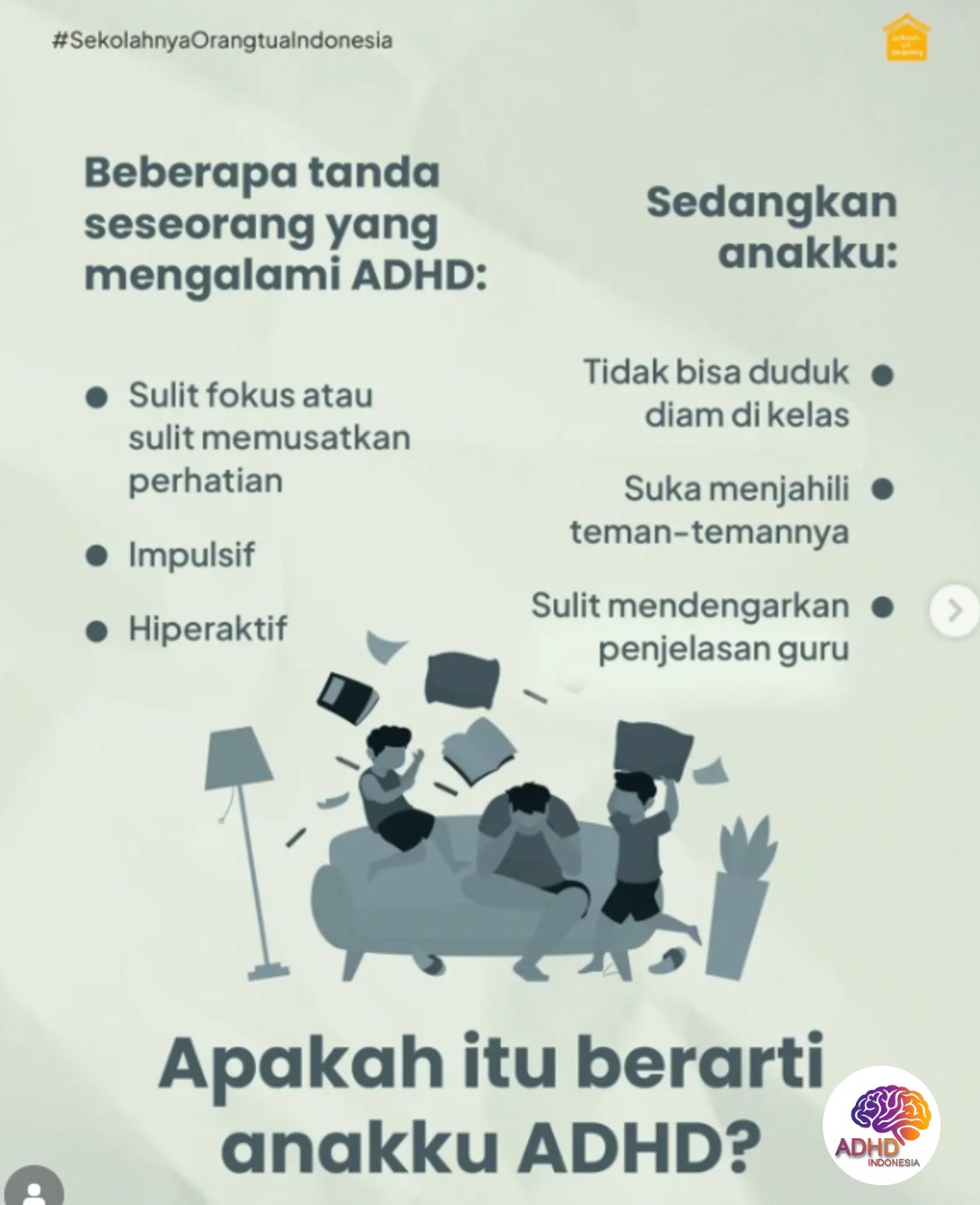 Ciri dan Gejala ADHD pada Anak Usia Dini di Kabupaten Konawe Kepulauan