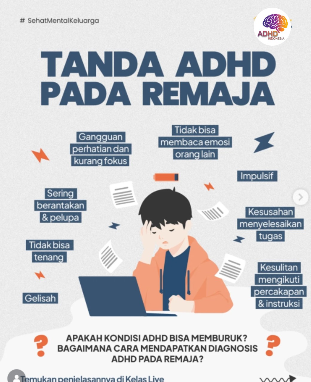 Screening ADHD Non-Diagnostik: Edukasi Awal bagi Orang Tua di Kabupaten Konawe Kepulauan