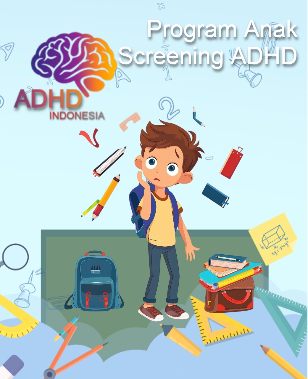 Program ADHD Indonesia Kabupaten Konawe Kepulauan Screening ADHD Non-Diagnostik